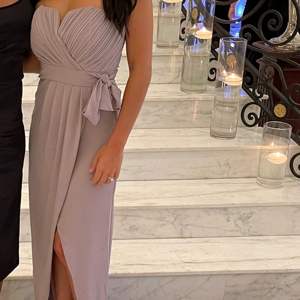 Dusty lavender dress